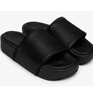 Adidas Y-3 Yohji Yamamoto Slide Sandals black new with dust bags size 5/ women 6